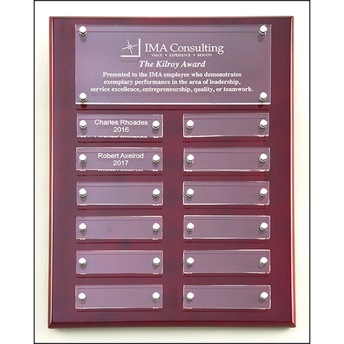 Main photo of Rosewood High Gloss Perpetual Plaque