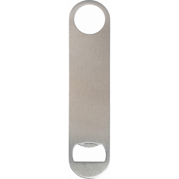 Silver color option for 1 1/2" X 7" Sublimatable Stainless Steel Bottle Opener