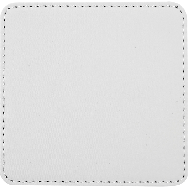 White color option for 4" X 4" Square Subli Tru Coaster