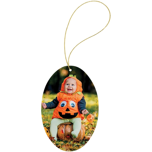 Main photo of Subli Tru Oval Ornament With Gold String