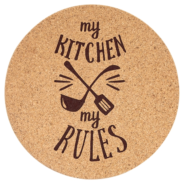 Cork color option for 7 1/2" Round Cork Trivet