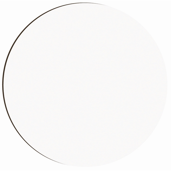 Gloss White color option for 3.5" Gloss White Unisub Hardboard Round Sublimatable Coaster