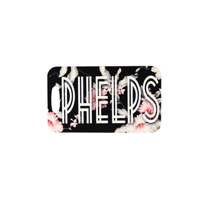 Photo of 2.5" X 4.25" Aluminum Luggage Tag