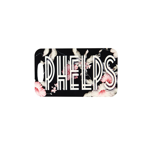 Main photo of 2.5" X 4.25" Aluminum Luggage Tag