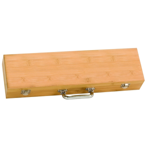 Photo of 3 Piece Bamboo Bbq Set