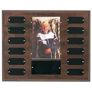 Photo of 12 Plate W/ 4" X 6" Photo Holder, Perpetual Plaque