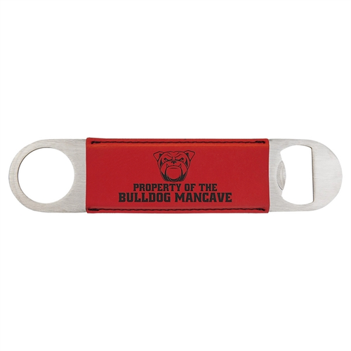 Main photo of 1 1/2" X 7" Red Laser Engraved Bottle Opener