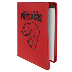 Photo of Laser Engraved Portfolio With Notepad With Zipper