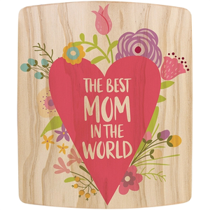 Photo of 13 1/2" X 11 1/2" Full Color Rectangle Wood Cutting Board
