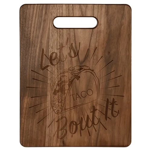 Main photo of 11 1/2" X 8 3/4" Walnut Cutting Board