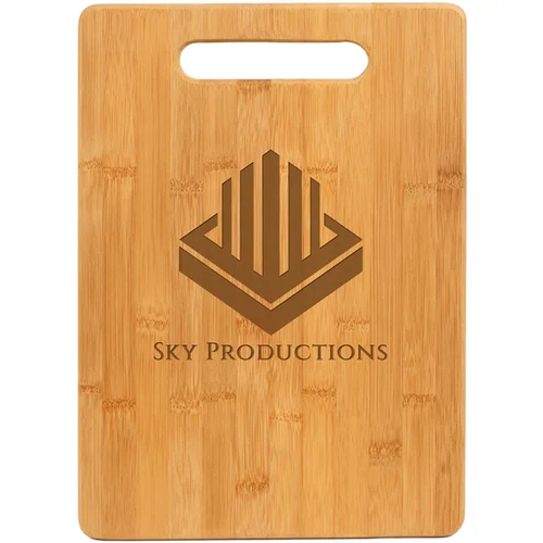 Main photo of 13 3/4" X 9 3/4" Bamboo Rectangle Cutting Board