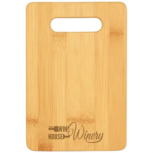 Photo of 9" X 6" Bamboo Bar Cutting Board