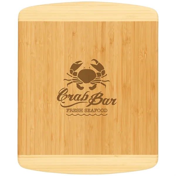 Bamboo color option for 13 1/2" X 11 1/2" Bamboo 2 Tone Cutting Board