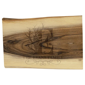 Photo of 9" X 6" Black Walnut Bar Cutting Board
