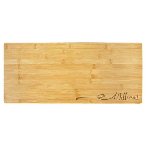 Main photo of 23 3/4" X 10" Bamboo Charcuterie Board/Cutting Board