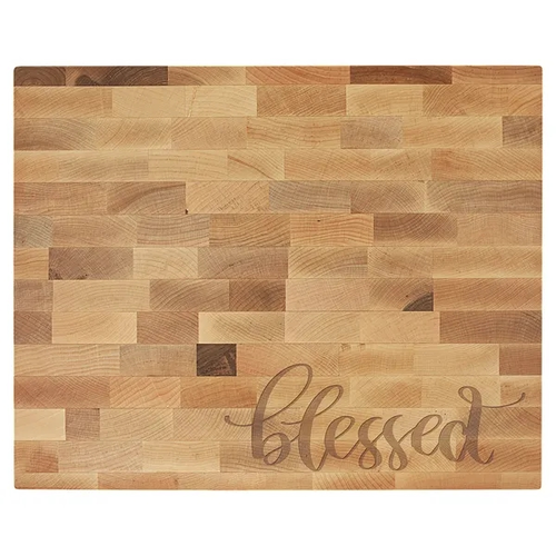Main photo of 16" X 13" X 1 1/2" Maple Butcherblock Cutting Board