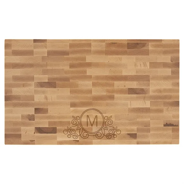 Maple color option for 22" X 13" X 1 1/2" Maple Butcherblock Cutting Board