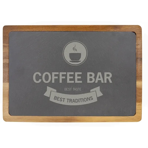 Main photo of 13" X 9" Acacia Wood/Slate Cutting Board