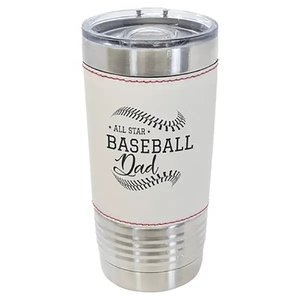 Photo of Polar Camel 20 Oz. Baseball Tumbler With Slider Lid
