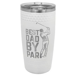 Photo of Polar Camel 20 Oz. Golf Tumbler With Dimples And Slider Lid