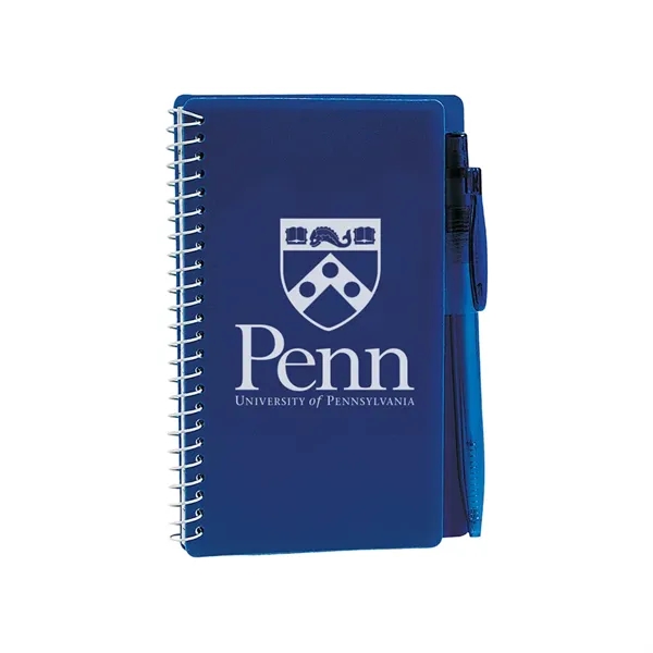 Blue Royal color option for Notebook & Pen Set