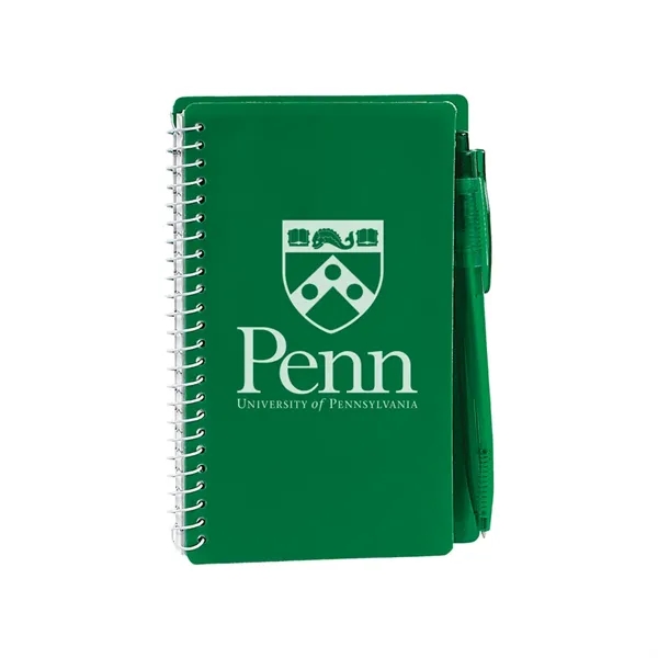Green Kelly color option for Notebook & Pen Set