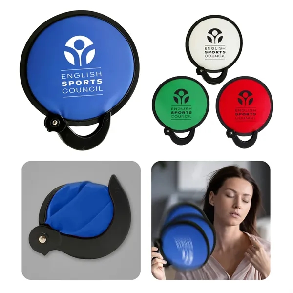 Group color option for Nylon Hand Fan