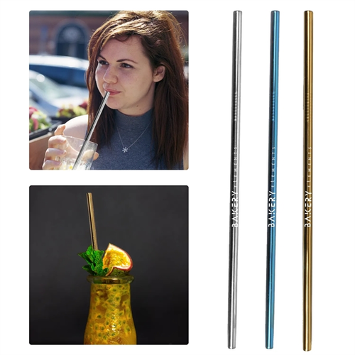 Photo of Metal Colored Straw