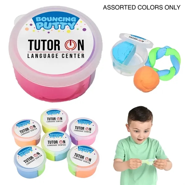 Assorted color option for Bouncing Putty