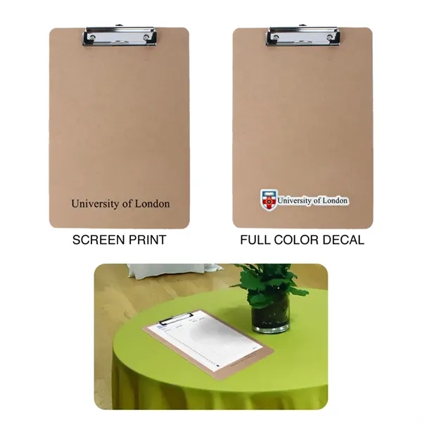 Wood color option for Letter Size Clipboard