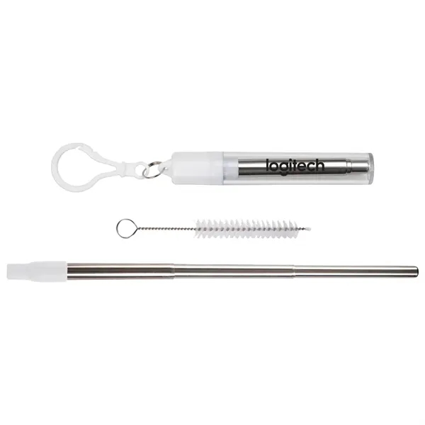 White color option for Collapsible Straw Set