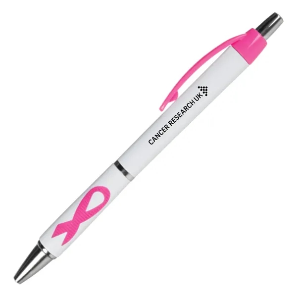 Pink Hot color option for Ribbon Grip Pen