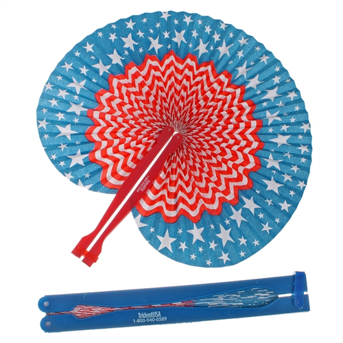 Main photo of Patriotic Folding Fan