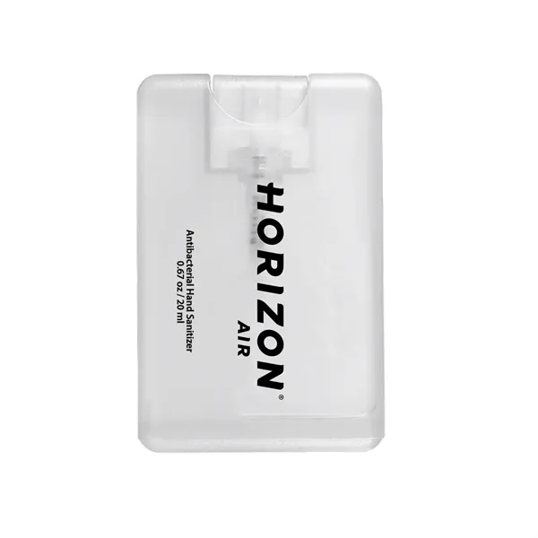 Frost color option for Sanitizer Card