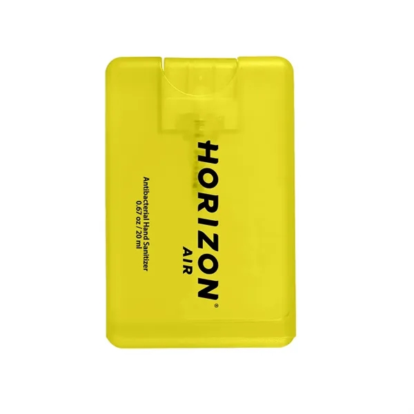 Yellow color option for Sanitizer Card