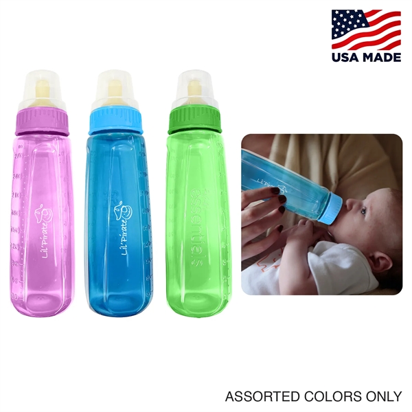 Assorted color option for 9 Oz Gerber Bottle
