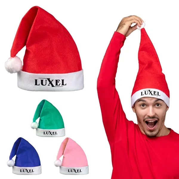 Red color option for Felt Santa Hat