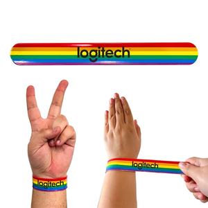 Photo of Rainbow Slap Bracelet
