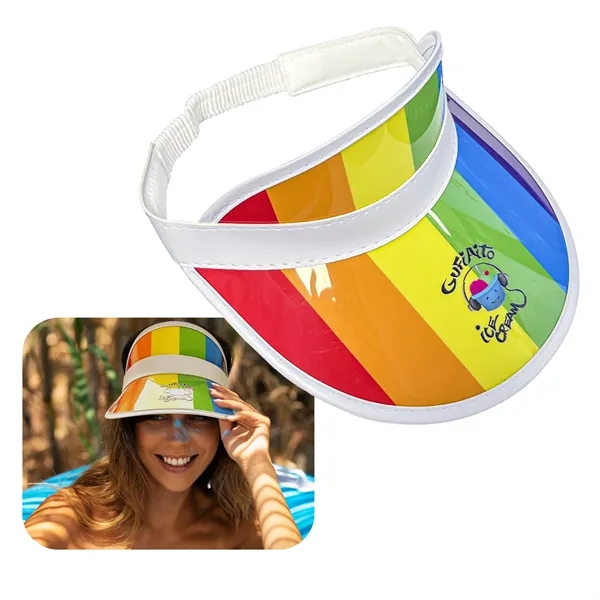 Rainbow-White color option for Rainbow Visor