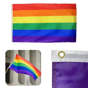 Photo of 8" Rainbow Flag