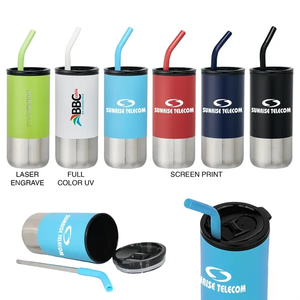 Photo of 18 Oz Cup With Straw
