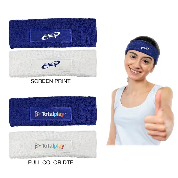 White color option for Head Sweatband