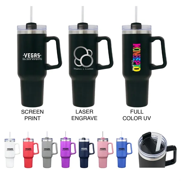 Black color option for 40oz Insulated Mug