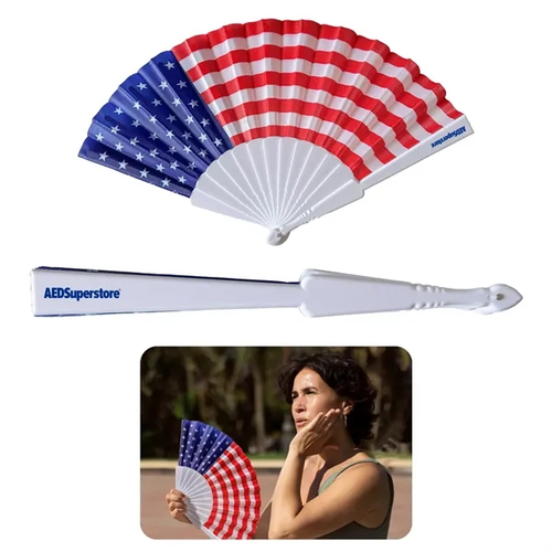 Photo of Patriotic Accordion Fan