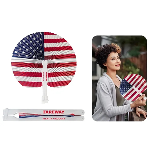 Main photo of Patriotic Paper Fan
