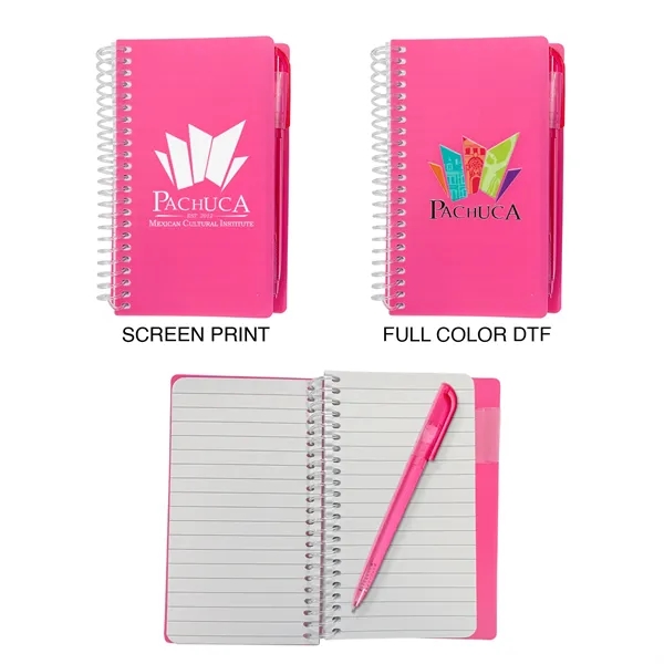Pink color option for Notebook & Pen Set