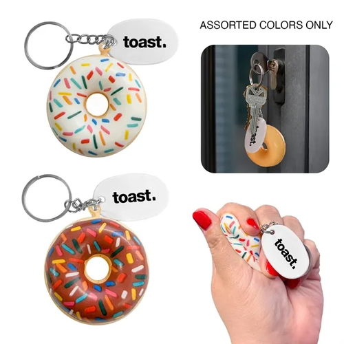 Photo of Squishy Donut Key Chain