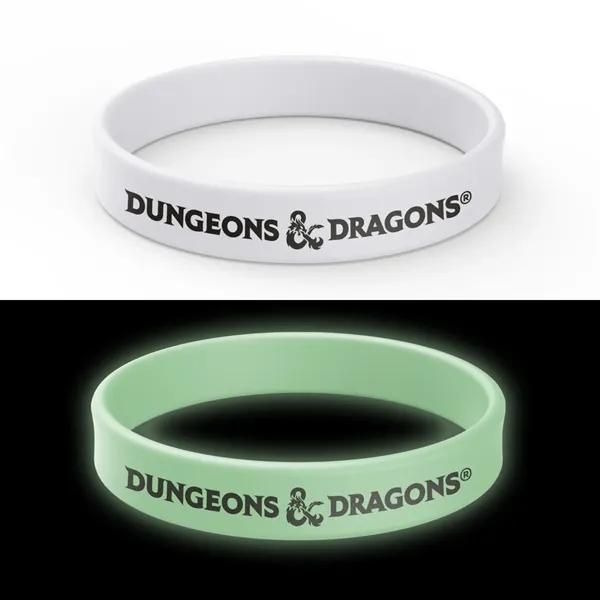 White color option for Glow Silicone Bracelet