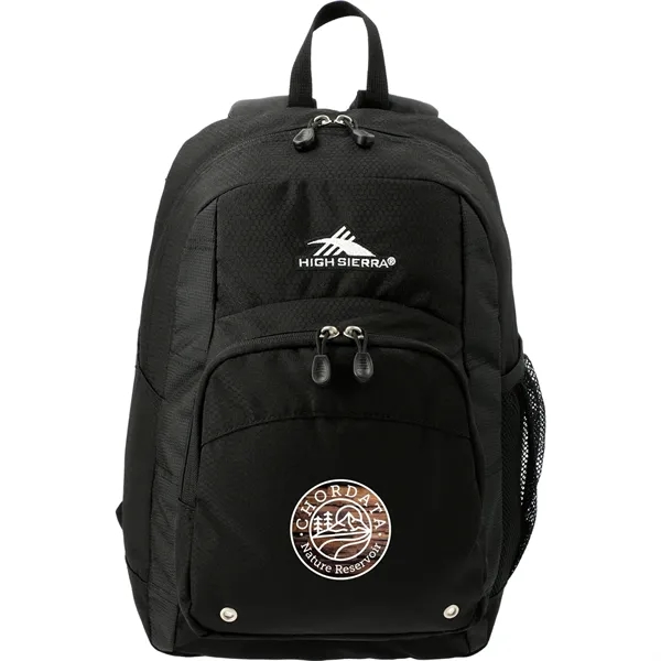 Black (Bk) color option for High Sierra Impact Backpack