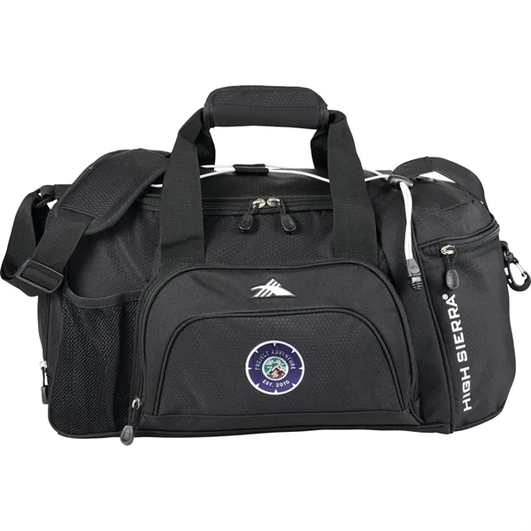 Black (Bk) color option for High Sierra® 22" Switch Blade Sport Duffel Bag